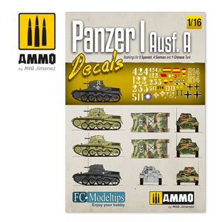 Ammo Panzer I Ausf. A. Decals 1/16