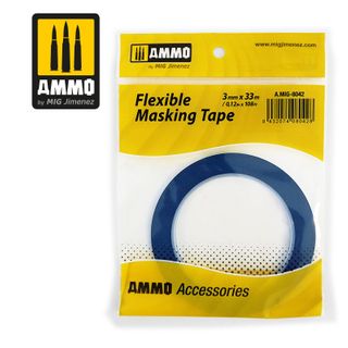 Ammo Flexible Masking Tape (3mmX33M)