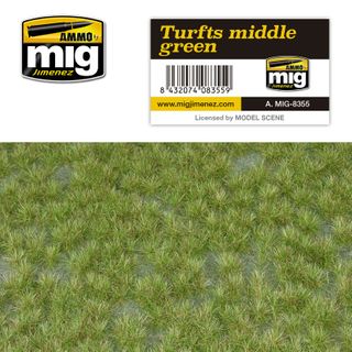 Ammo Turf Middle Green Mat 230x130mm