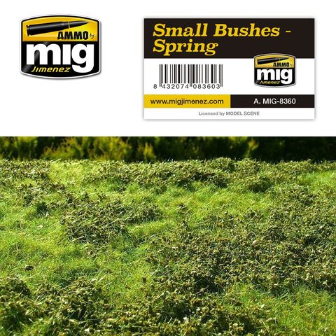 Ammo Small Bushes-Spring Mat 230x130mm