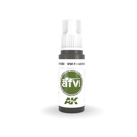 AK Interactive Acrylic WWI French Green