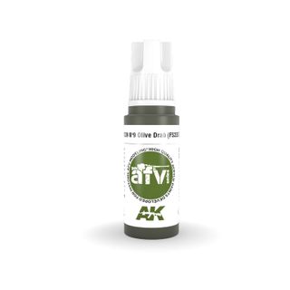 AK Interactive Acrylic Nº9 Olive Drab (FS33070)