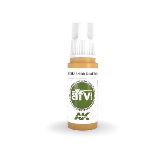 AK Interactive Acrylic British Sand Yellow