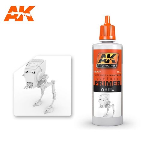 AK Interactive Acrylic White Primer