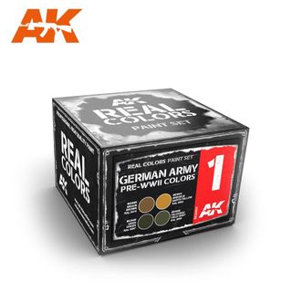 AK Interactive Real Colours German ArmyPre-WW2 Colours Set