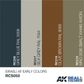 AK Interactive Real Colours Israeli Af Early Colours Set