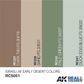 AK Interactive Real Colours Israeli Af Early Desert Colours Set