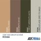 AK Interactive Real Colours USAf Asia Minor Scheme Set