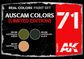 AK Interactive Real Colours Auscam Colours (Limited Edition)