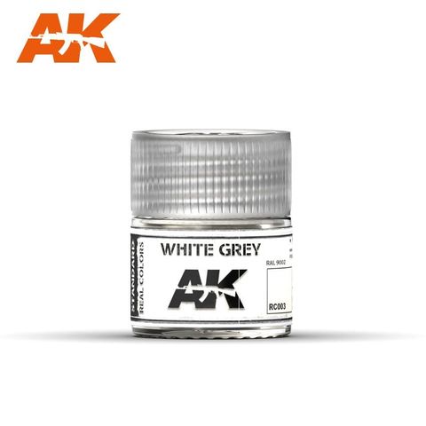 AK Interactive Real Colours White Grey 10ml