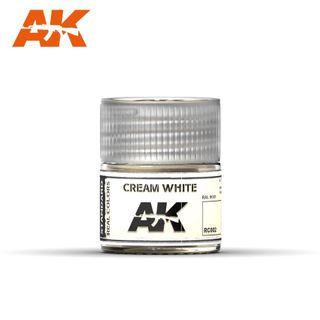 AK Interactive Real Colours Cream WhiteRAL 9001 10ml