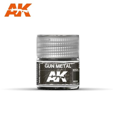 AK Interactive Real Colours Gun Metal 10ml