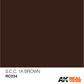 AK Interactive Real Colours S.C.C. 1A Brown  10ml