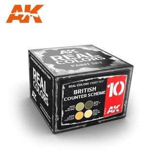 AK Interactive Real Colours British Counter Scheme Set