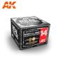 AK Interactive Real Colours WW2 U.S.ArmyDisruptive Camo Paints Set