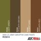 AK Interactive Real Colours WW2 U.S.ArmyDisruptive Camo Paints Set