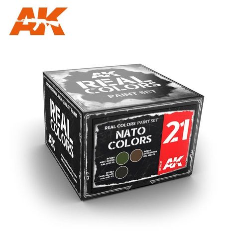 AK Interactive Real Colours Nato ColoursSet