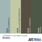 AK Interactive Real Colours Luftwaffe Late WW2 Colours Set