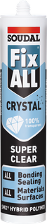 Soudal Fixall Crystal Clear 290ml