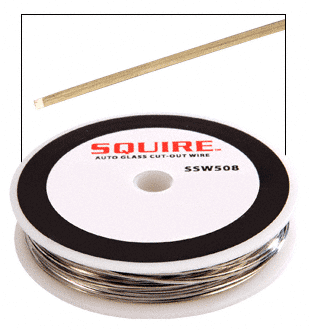 Piano Wire Square Stainless .25mm  72 ft