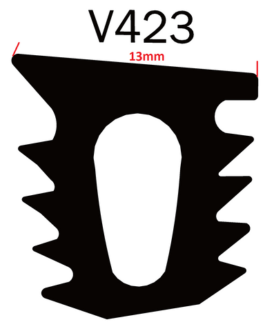 Glazing Wedge 11mm Gap 80M (V423)