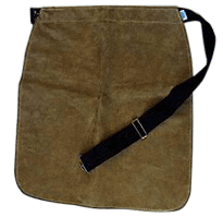 Brown Suede Half Apron Heavy Duty