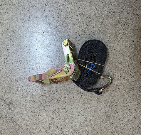 OSA 1.6M Strap+Ratchet  assembly with J Hook