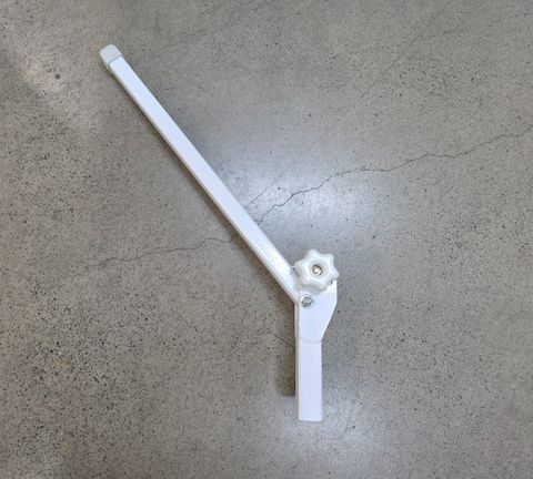 Lean Out Bar 500mm For SS & NDS Trolleys