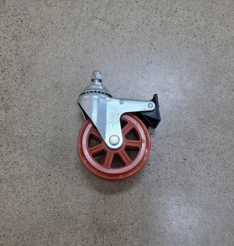 150mm Stem Fix Swivel Caster Wheel/Brake
