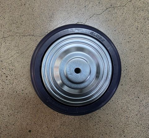 200mm Blue Trolley Wheel Only 420kg
