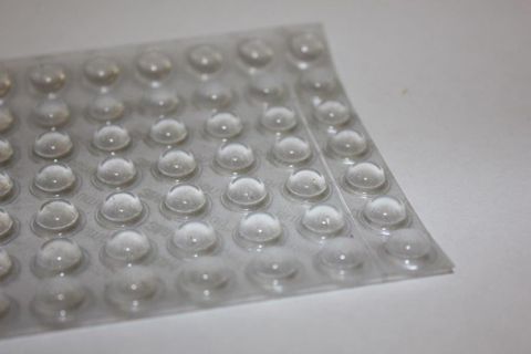 BS-02  Bumpons Trans 5mm x 11.1mm (56)