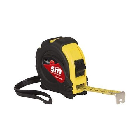5M Sterling Black & Yellow Economy Tape Measure