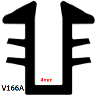 3mm-4mm Conversion U Wedge 200M (V166A)