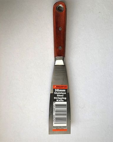 Putty Knife 38mm Timber Handle