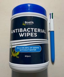 Antibacterial Wipes Travel Pack  60pk