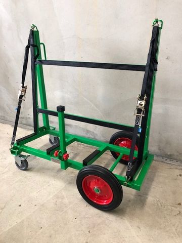 04 2 Bar Smart Slab Trolley S/W 525kg Black