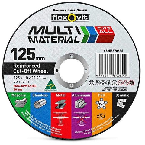 Multi Material Cutting Disc 125mm