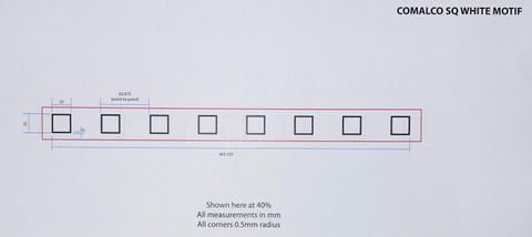Comalco #1 Safeglass Tape Strip or Roll