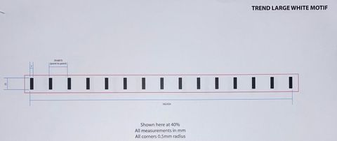 Trend Bar Safeglass Tape Strip or Roll