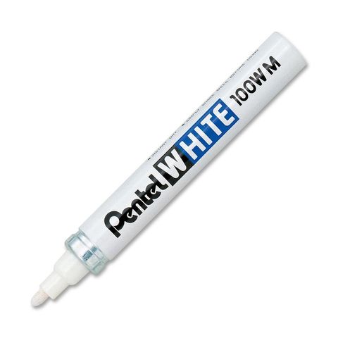 Pentel Pen White Medium