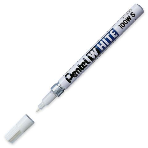 Pentel Pen Fine White X100WS