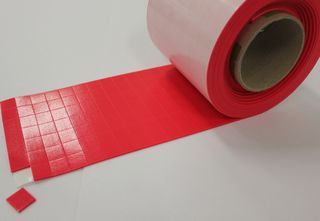 18 x 16mm x 4mm Red Ship/Pad 2500P Roll ~