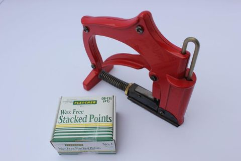 Buy the Fletcher 08-980 Glazier Points, Stacked - 3/8