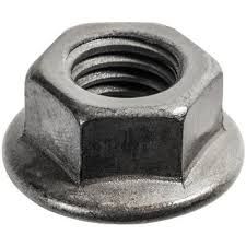 HEX NUT FLANGED 5/8 UNC G8 BLK