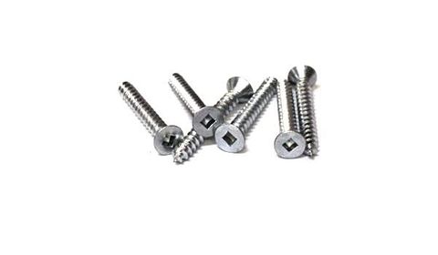 P BOARD CSK SQ SS316 8GX1-17R SELF TAP SCREW