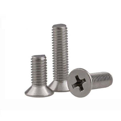 CSK MACHINE SCREW 6X16 PH HEAD S/STEEL