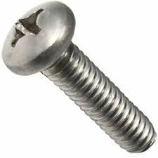 SS MACH. SCREW #6-32 X 1-1/2'' PAN PHIL