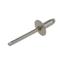 RIVET LARGE HEAD STAINLESS 3/16X1/2GRIP