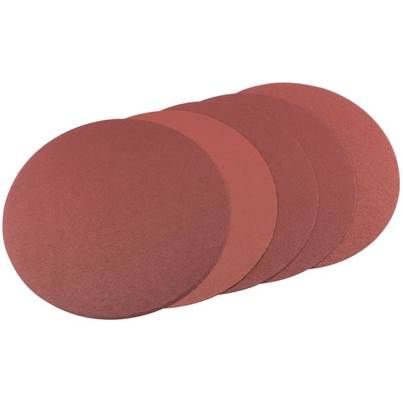 SURFACING DISC PLAIN 100mm 120G VELCRO RED