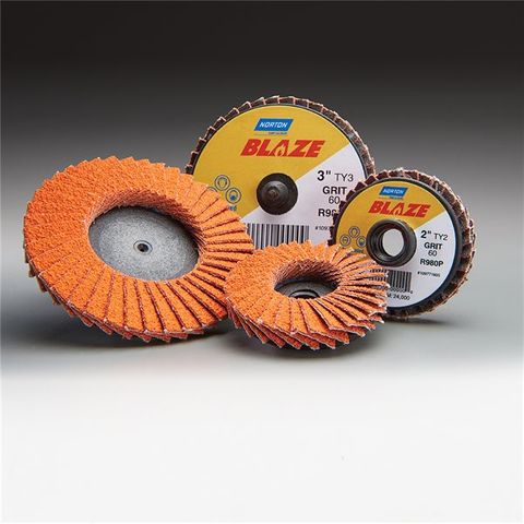 MINI FLAP DISC 75mm SPEED-LOK P60 ''BLAZE''